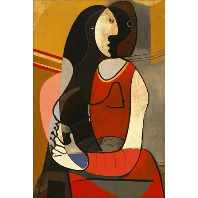 Picasso Abstract Canvas Print - Modern Stylish Art