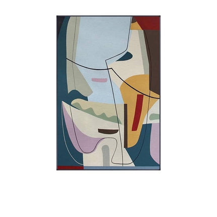 Picasso Famous Abstract Canvas Print - Minimalist Wall Poster