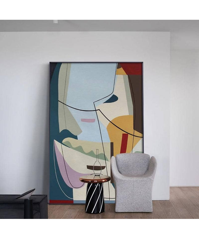 Picasso Famous Abstract Canvas Print - Minimalist Wall Poster
