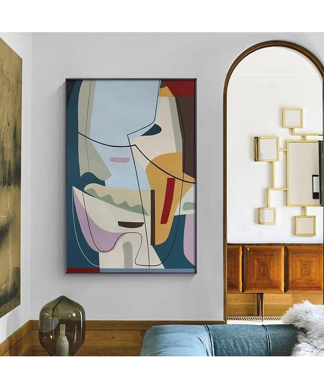 Picasso Famous Abstract Canvas Print - Minimalist Wall Poster
