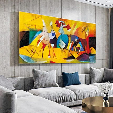 Picasso's Abstract Masterpiece: Spanish Art Print Wall Poster