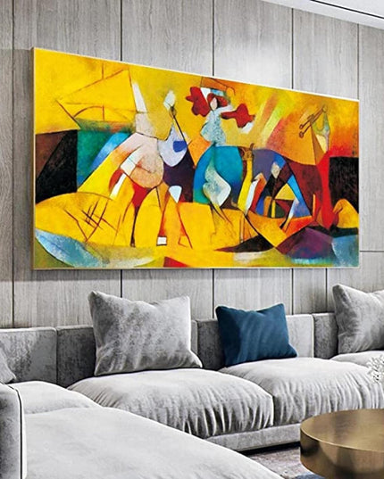 Picasso's Abstract Masterpiece: Spanish Art Print Wall Poster
