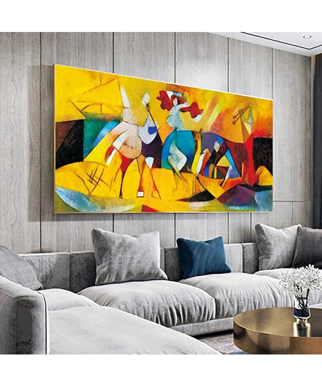Picasso's Abstract Masterpiece: Spanish Art Print Wall Poster