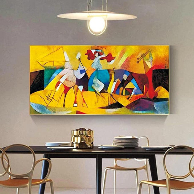 Picasso's Abstract Masterpiece: Spanish Art Print Wall Poster