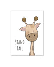 Stand Tall / 4 x 6 inch / 10 x 15 cm