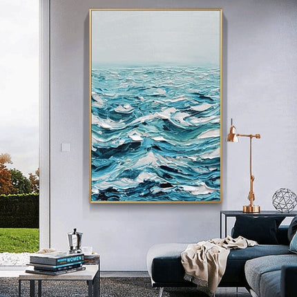 Power Of Ocean Waves Canvas Print - Artistic Wall Decor