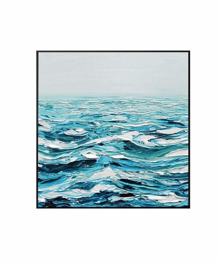 Power Of Ocean Waves Canvas Print - Artistic Wall Decor