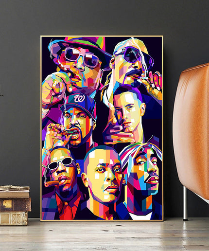 Rap Legends Wall Poster