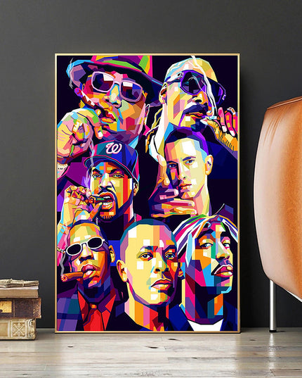 Rap Legends Wall Poster