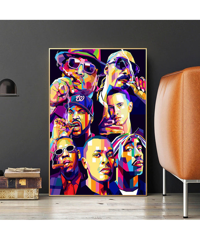 Rap Legends Wall Poster