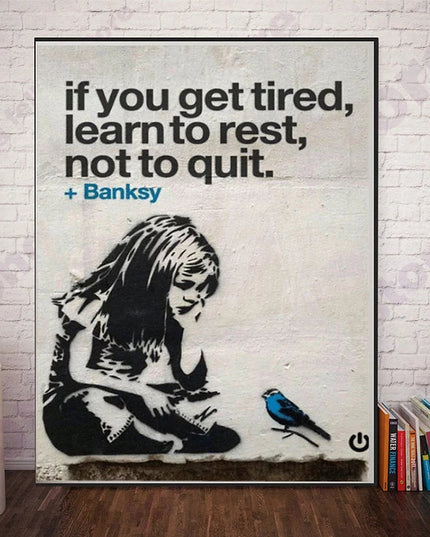 Reader - Banksy Wall Poster