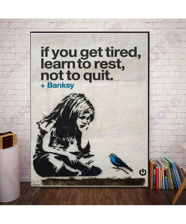 Reader - Banksy Wall Poster