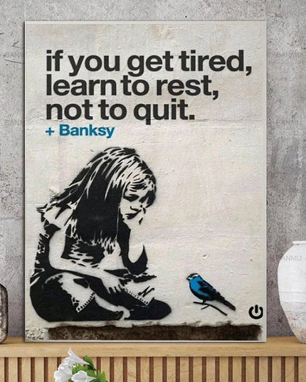 Reader - Banksy Wall Poster