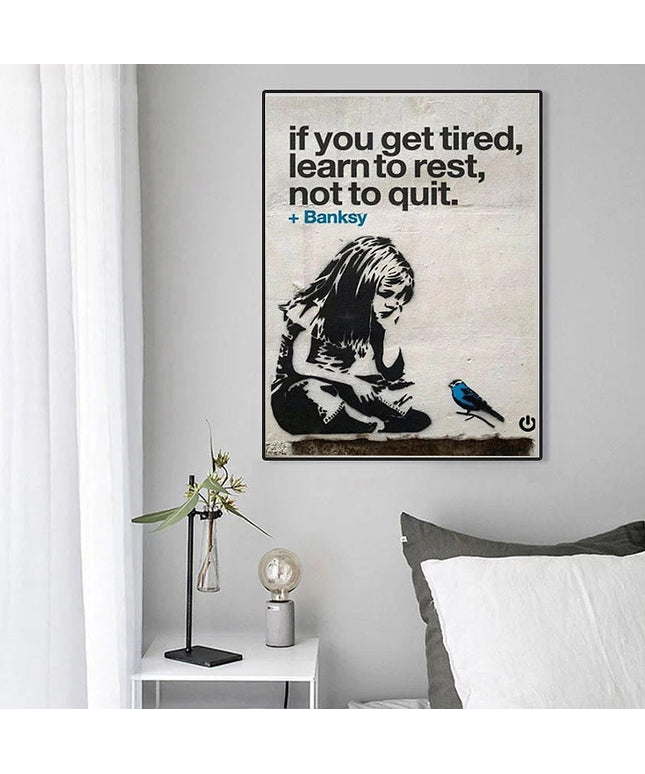 Reader - Banksy Wall Poster