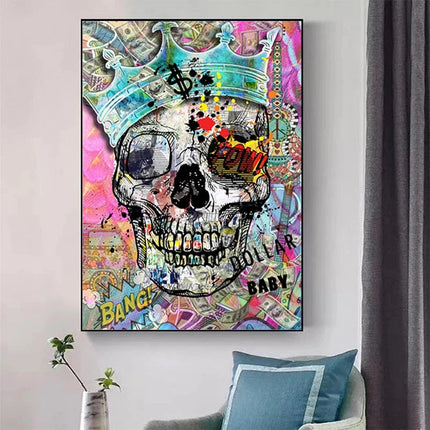 Skull Royalty Wall Poster