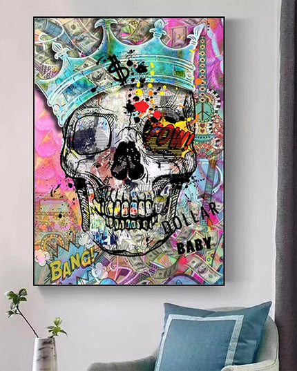 Skull Royalty Wall Poster