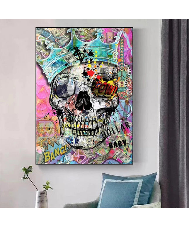 Skull Royalty Wall Poster