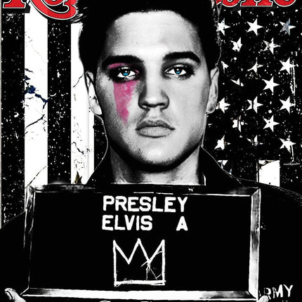 Respect the King - Elvis Presley Rolling Stone Classic Canvas Poster Wall Poster