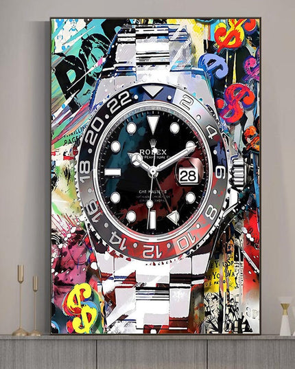 Rolex GMT Graffiti Wall Poster