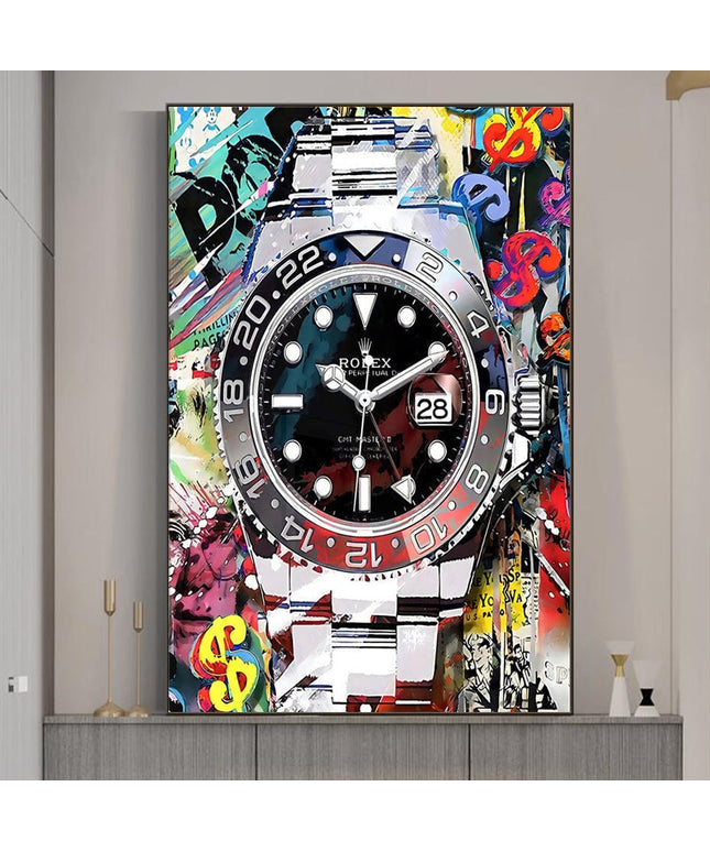 Rolex GMT Graffiti Wall Poster
