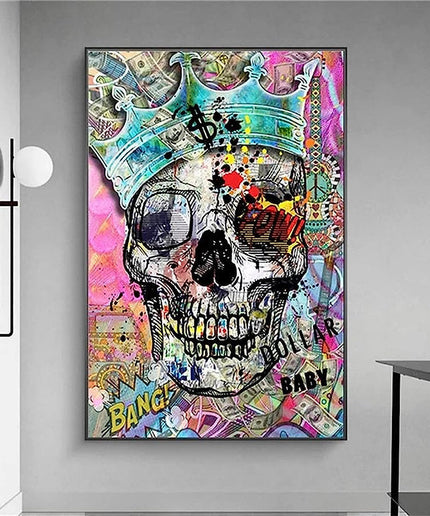 Skull Royalty Wall Poster