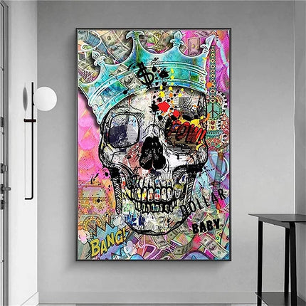 Skull Royalty Wall Poster