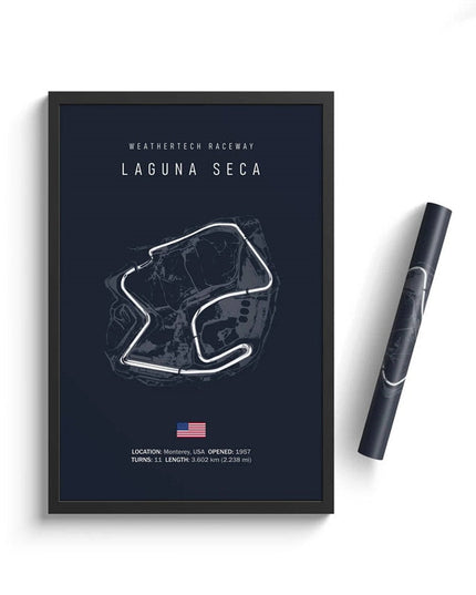 Speed and Precision: F1 Formula 1 Track Circuit Wall Poster 