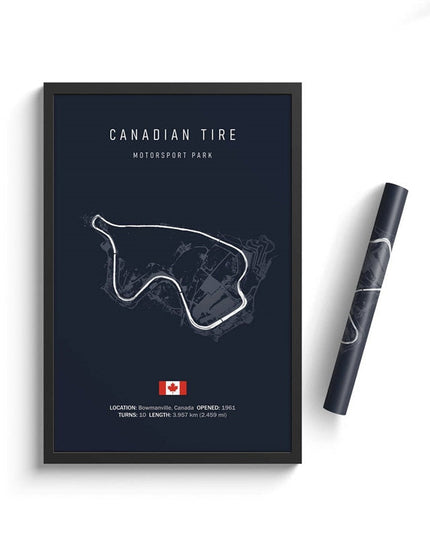 Speed and Precision: F1 Formula 1 Track Circuit Wall Poster 