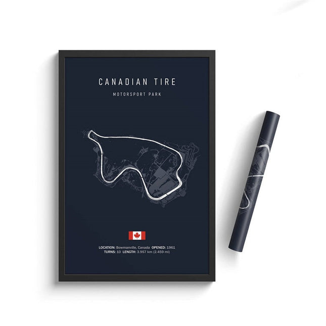 Speed and Precision: F1 Formula 1 Track Circuit Wall Poster 
