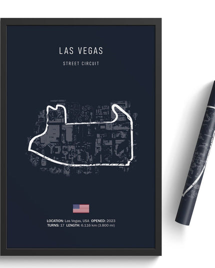 Speed and Precision: F1 Formula 1 Track Circuit Wall Poster 