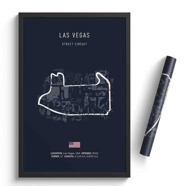 Speed and Precision: F1 Formula 1 Track Circuit Wall Poster 