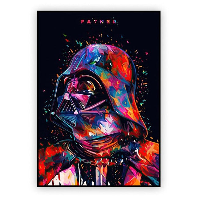 Star Wars Saga: Iconic Characters Decoration Poster 