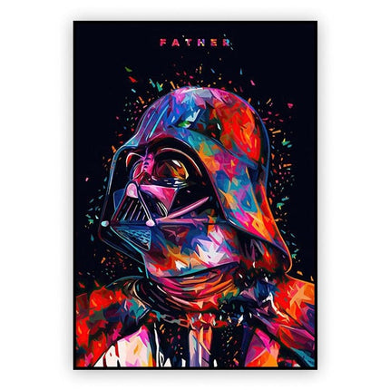 Star Wars Saga: Iconic Characters Decoration Poster 