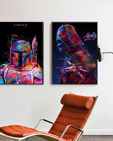 Star Wars Saga: Iconic Characters Decoration Poster 