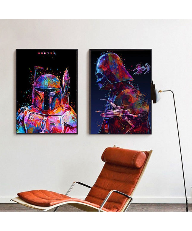 Star Wars Saga: Iconic Characters Decoration Poster 