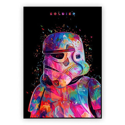 Star Wars Saga: Iconic Characters Decoration Poster 