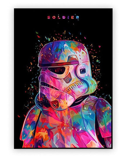 Star Wars Saga: Iconic Characters Decoration Poster 