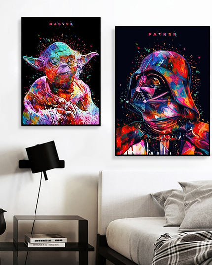 Star Wars Saga: Iconic Characters Decoration Poster 