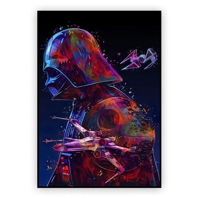 Star Wars Saga: Iconic Characters Decoration Poster 