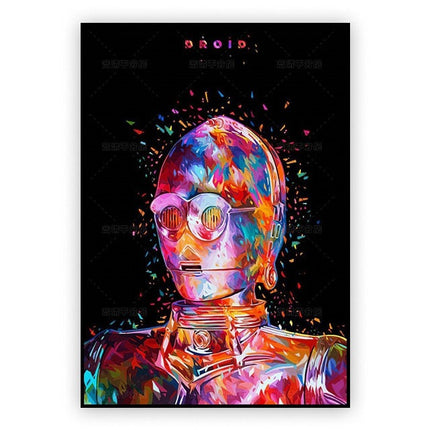 Star Wars Saga: Iconic Characters Decoration Poster 
