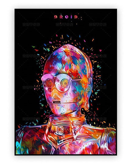 Star Wars Saga: Iconic Characters Decoration Poster 