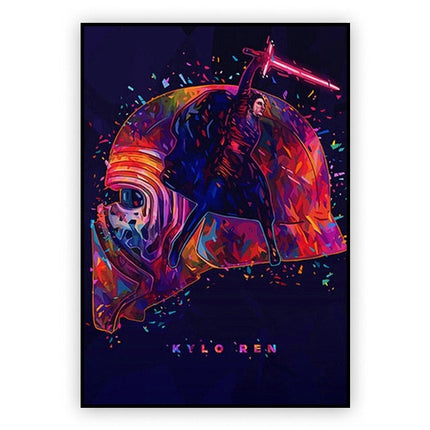 Star Wars Saga: Iconic Characters Decoration Poster 