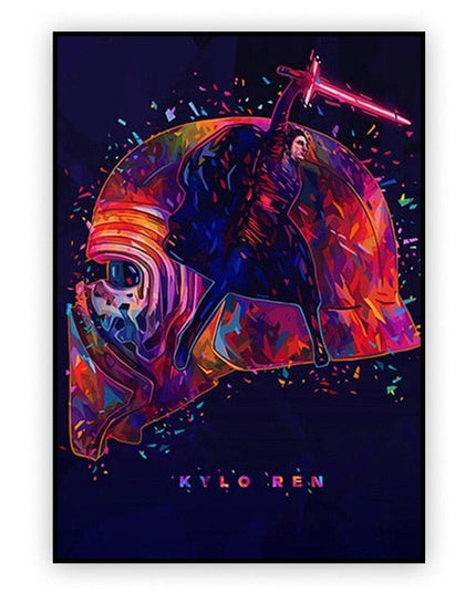 Star Wars Saga: Iconic Characters Decoration Poster 