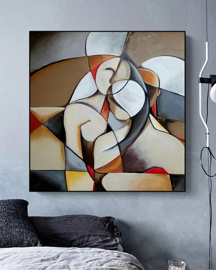 Surreal Reverie: Famous Picasso Abstract Dream Woman Canvas Print 