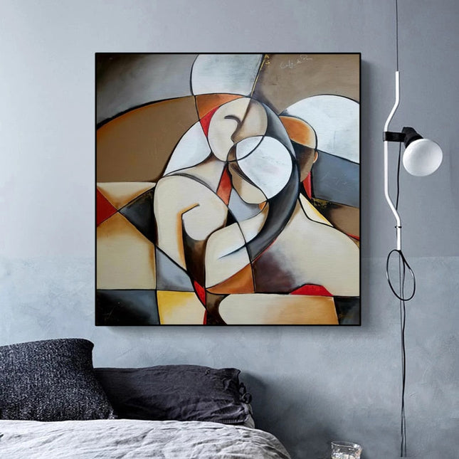 Surreal Reverie: Famous Picasso Abstract Dream Woman Canvas Print 