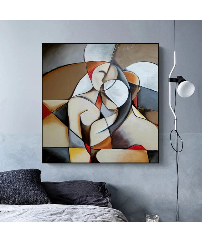 Surreal Reverie: Famous Picasso Abstract Dream Woman Canvas Print 