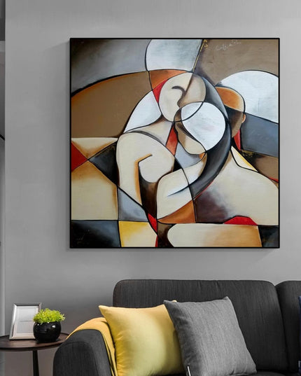 Surreal Reverie: Famous Picasso Abstract Dream Woman Canvas Print 