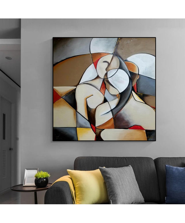 Surreal Reverie: Famous Picasso Abstract Dream Woman Canvas Print 