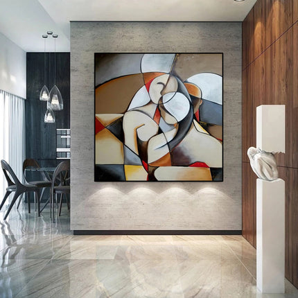 Surreal Reverie: Famous Picasso Abstract Dream Woman Canvas Print 