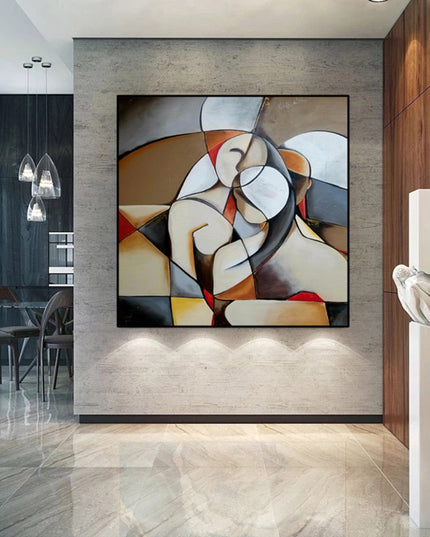 Surreal Reverie: Famous Picasso Abstract Dream Woman Canvas Print 